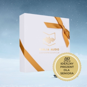 Stary i Nowy Testament pendrive prezent biały