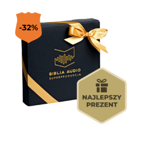 Stary i Nowy Testament pendrive prezent czarny