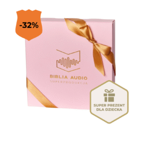 Biblia Audio Kids prezent różowy