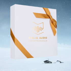 Stary i Nowy Testament pendrive prezent biały