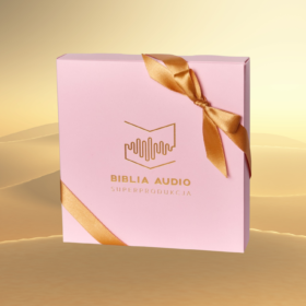 Biblia Audio Kids prezent różowy