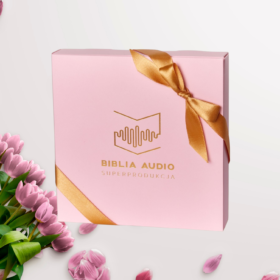 Biblia Audio Kids prezent różowy
